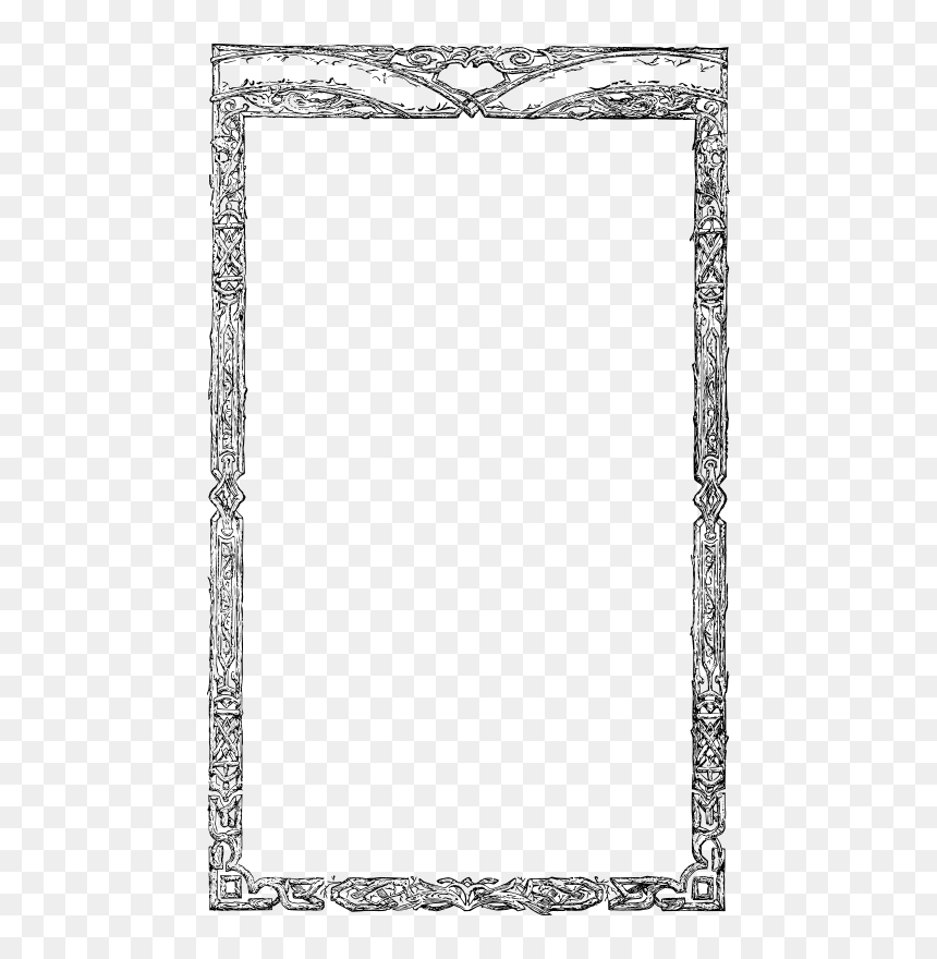 Black Frame Png, Transparent Png - black frame png