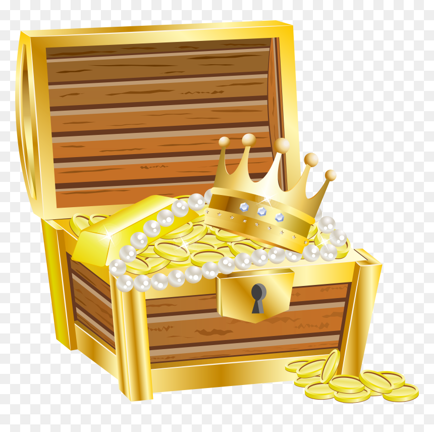 Treasure Chest Clipart Png, Transparent Png - treasure chest png