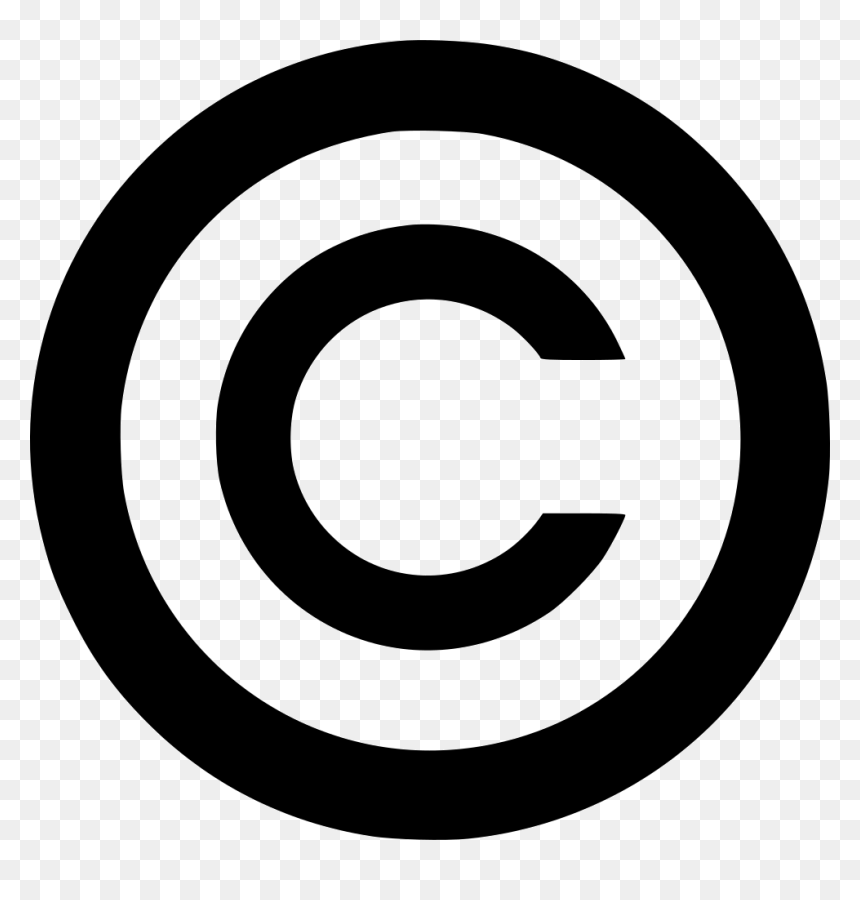 Play Button Png Icon, Transparent Png - copyright symbol png
