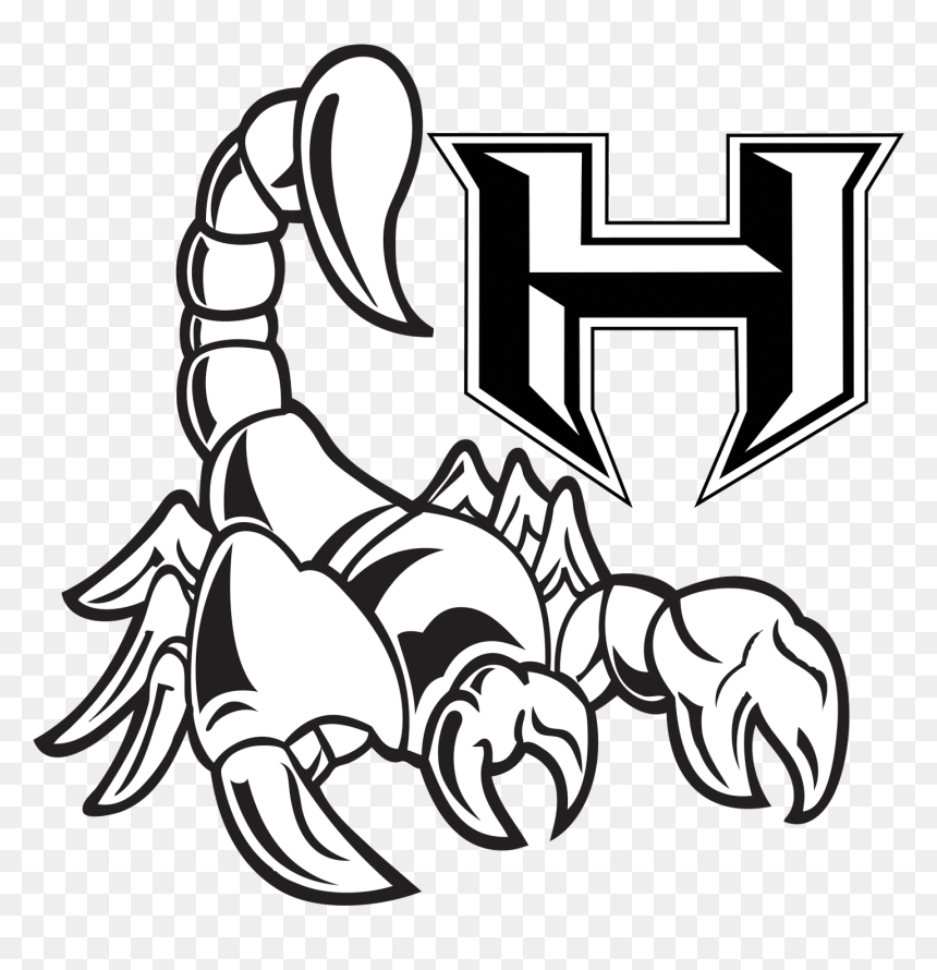 Horizon High School Logo, HD Png Download - scorpion png
