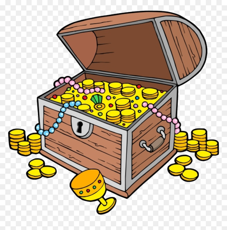 Treasure Clipart, HD Png Download - treasure chest png