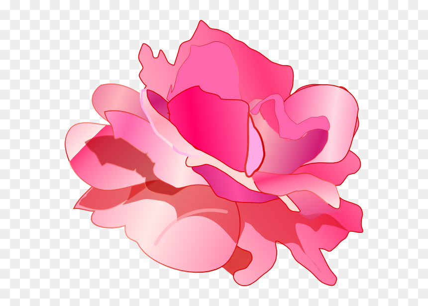 Clip Art, HD Png Download - pink rose png