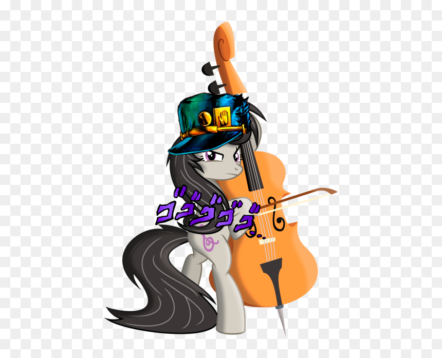Octavia Pony, HD Png Download - jojo menacing png
