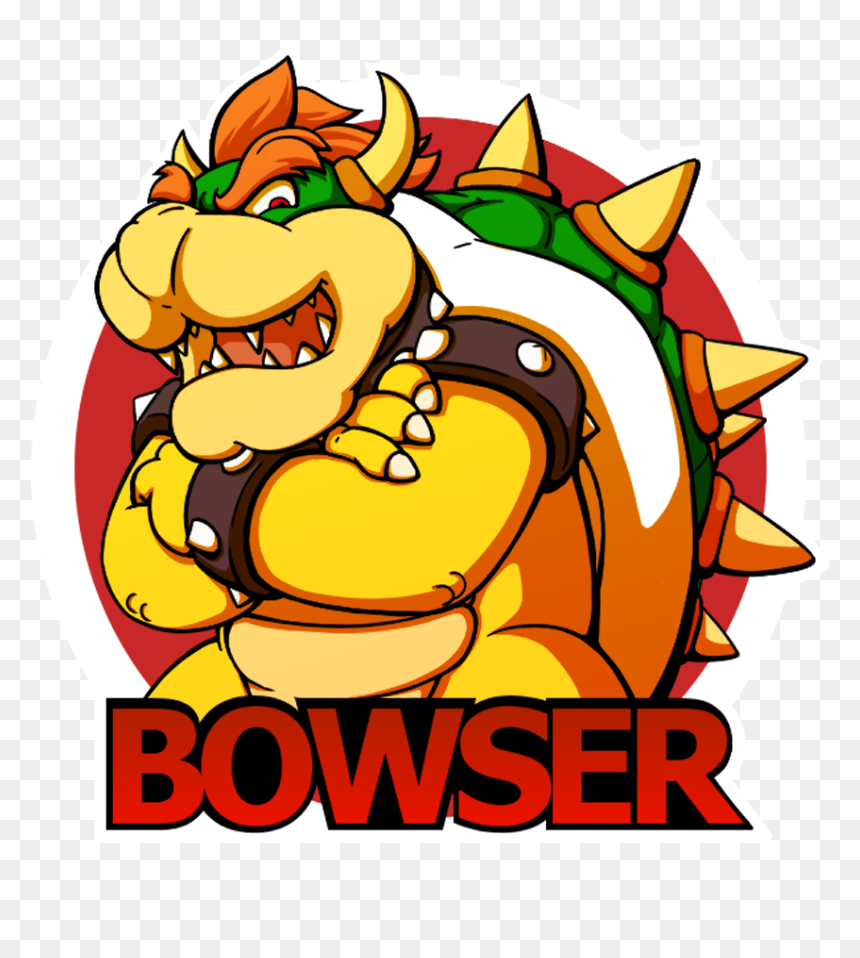 Cartoon, HD Png Download - bowser png