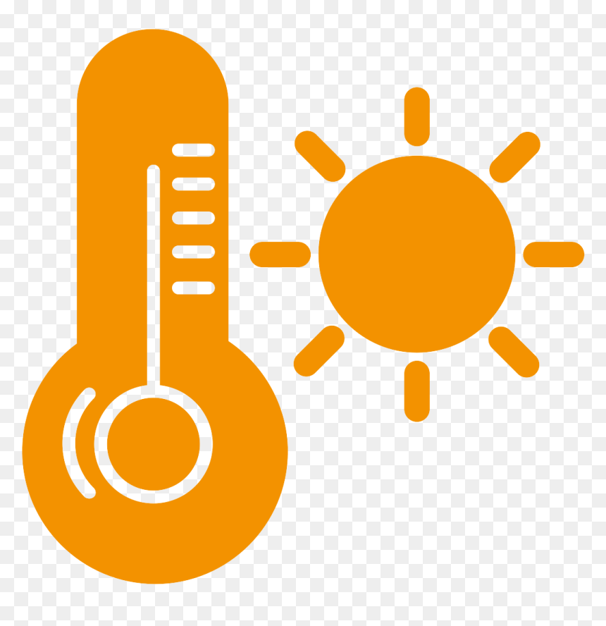 Icon Png Hot, Transparent Png - thermometer png