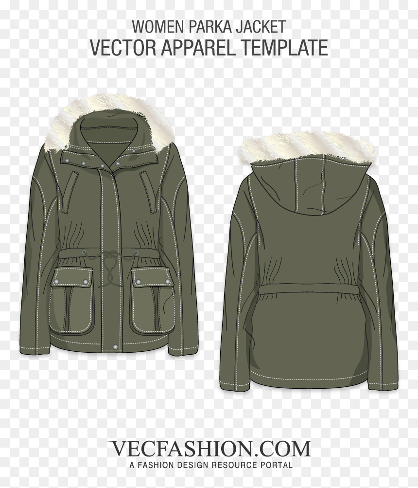 Polo Shirt Template Women, HD Png Download - zipper png