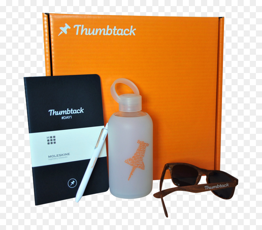 Water Bottle, HD Png Download - thumbtack png