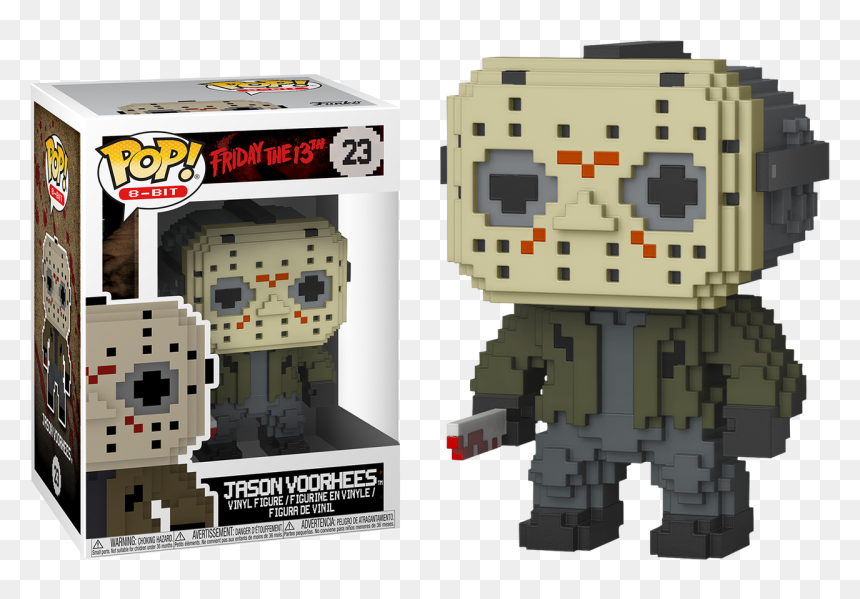 Funko Pop 8 Bits, HD Png Download - jason voorhees png