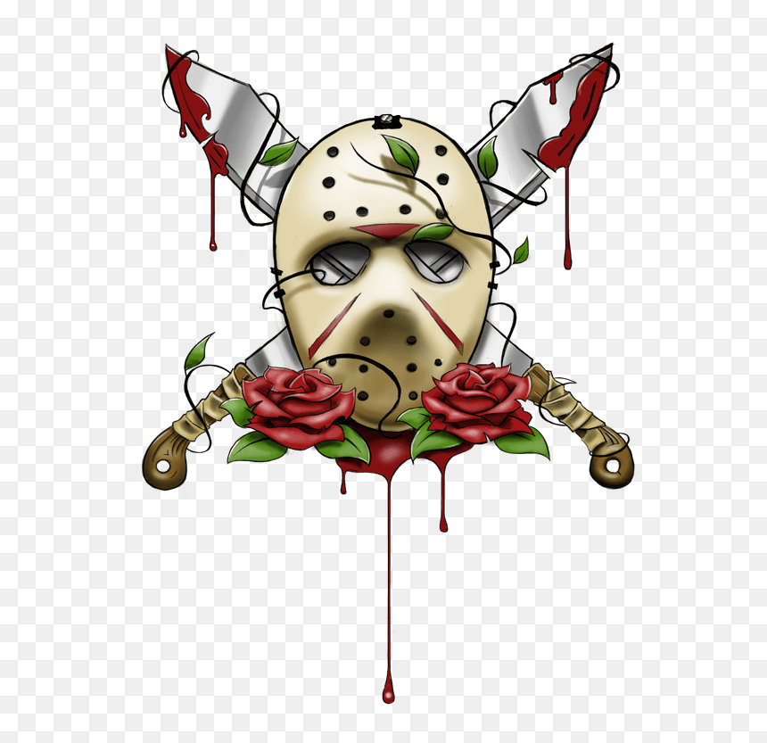 Jason Friday The 13th Tattoo, HD Png Download - jason voorhees png