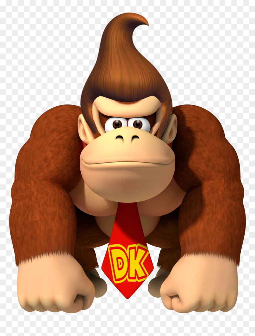 Donkey Kong Hair, HD Png Download - donkey kong png
