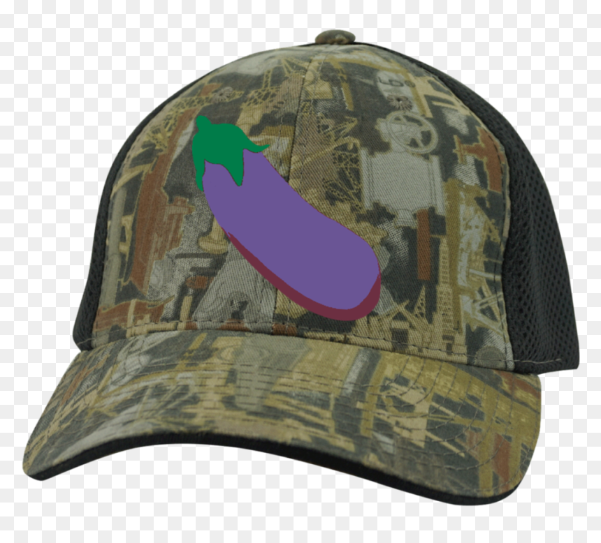 Baseball Cap, HD Png Download - eggplant emoji png