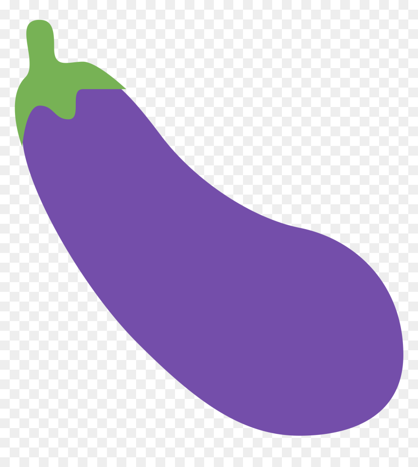 Eggplant Emoji Twitter, HD Png Download - eggplant emoji png