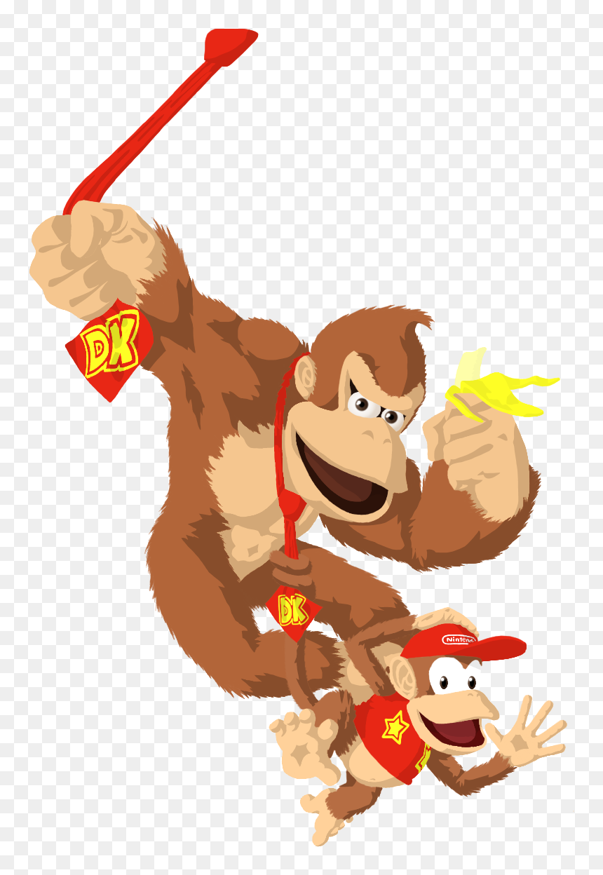 Cartoon, HD Png Download - donkey kong png