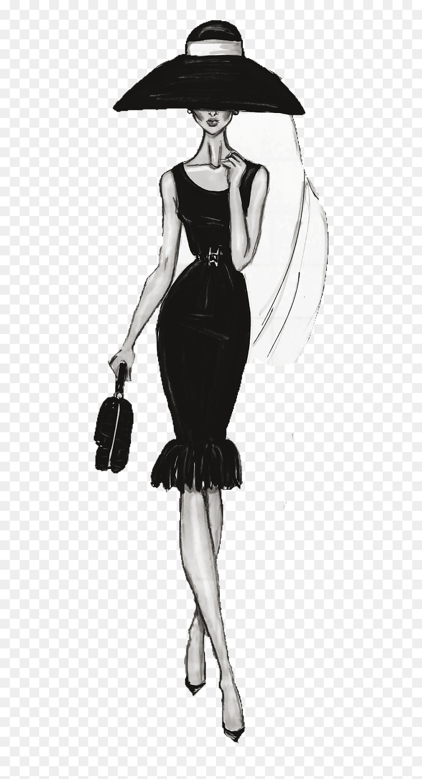 Hayden Williams Audrey Hepburn And Marilyn Monroe, HD Png Download - dress png