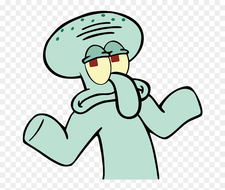Mlp I Don T Know Base, HD Png Download - squidward png