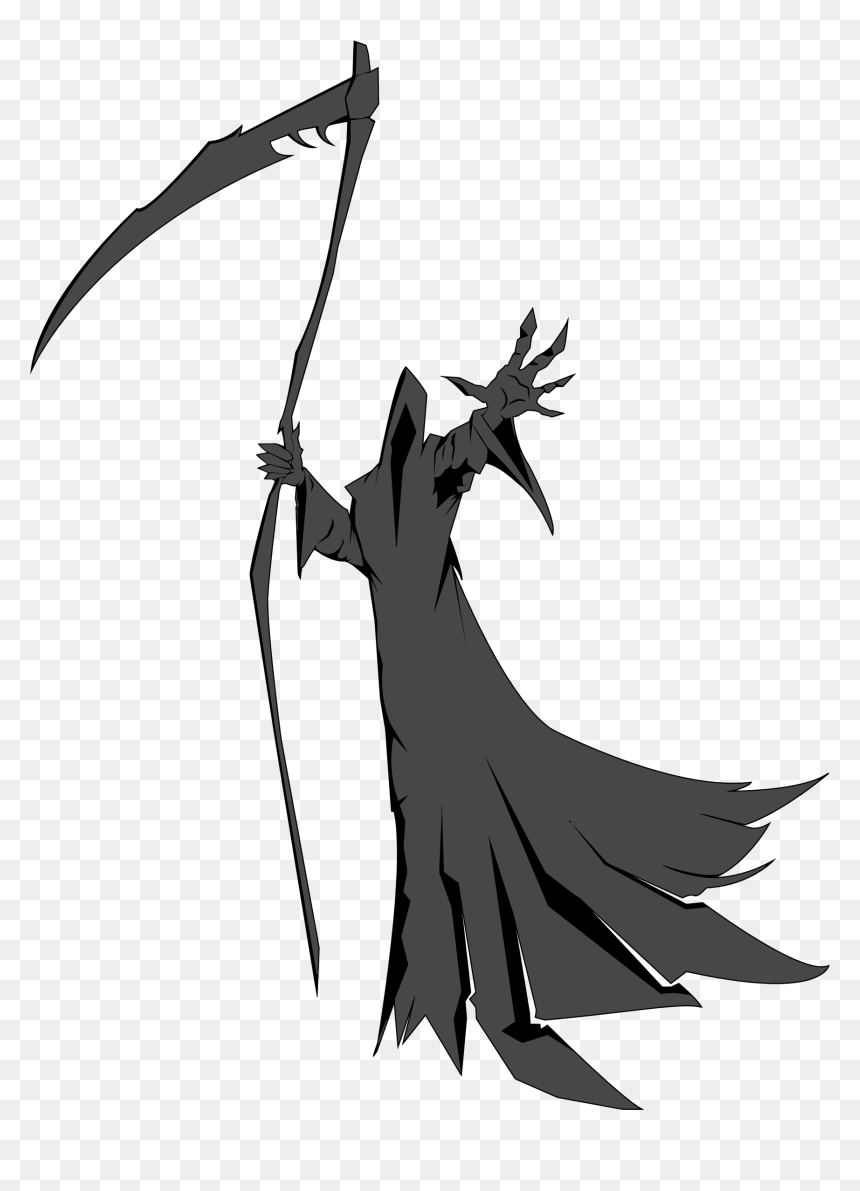 Angel Of Death With Scythe, HD Png Download - reaper png
