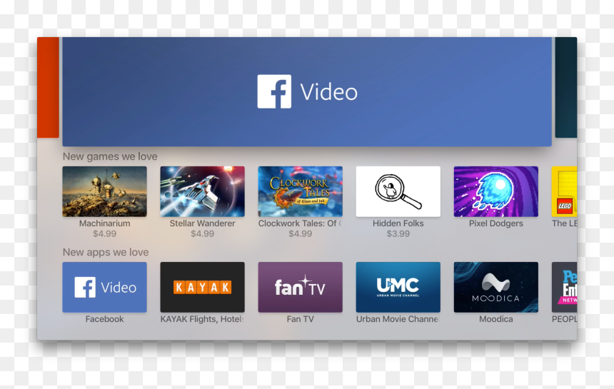 Facebook Video Smart Tv, HD Png Download - facebook app png