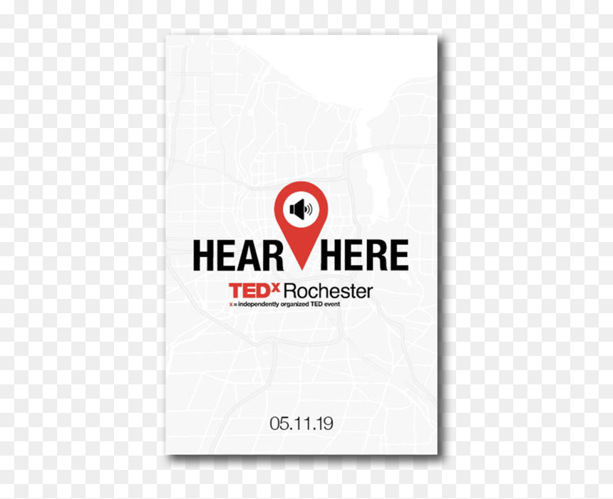 Tedxroc Pdf Cover - Graphic Design, HD Png Download - ted png