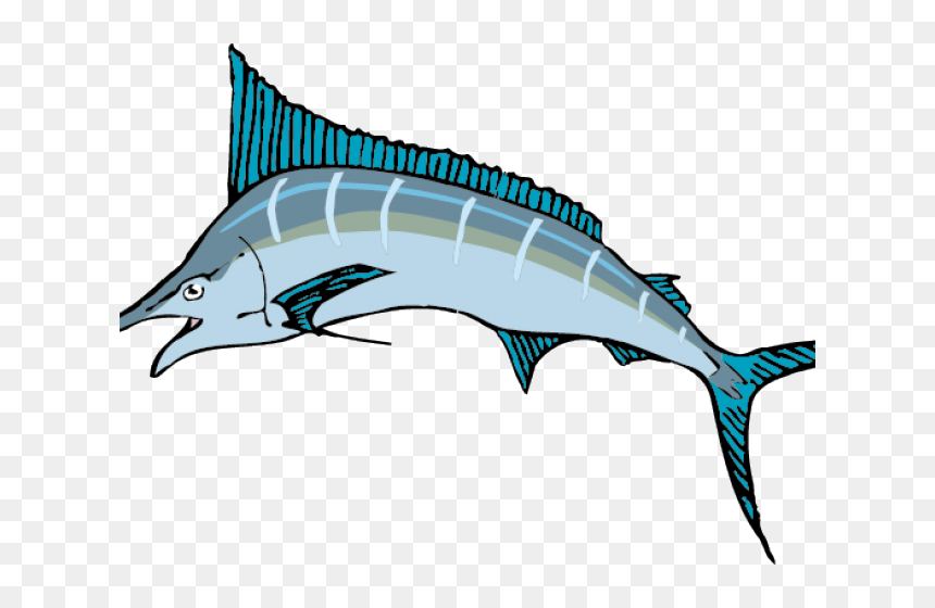 Sailfish Clipart Tribal Fish - Sailfish Clipart, HD Png Download - marlin png