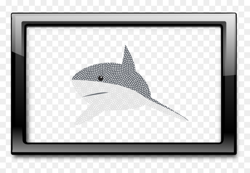 Marlin Clipart Abstract - Black Frame, HD Png Download - marlin png