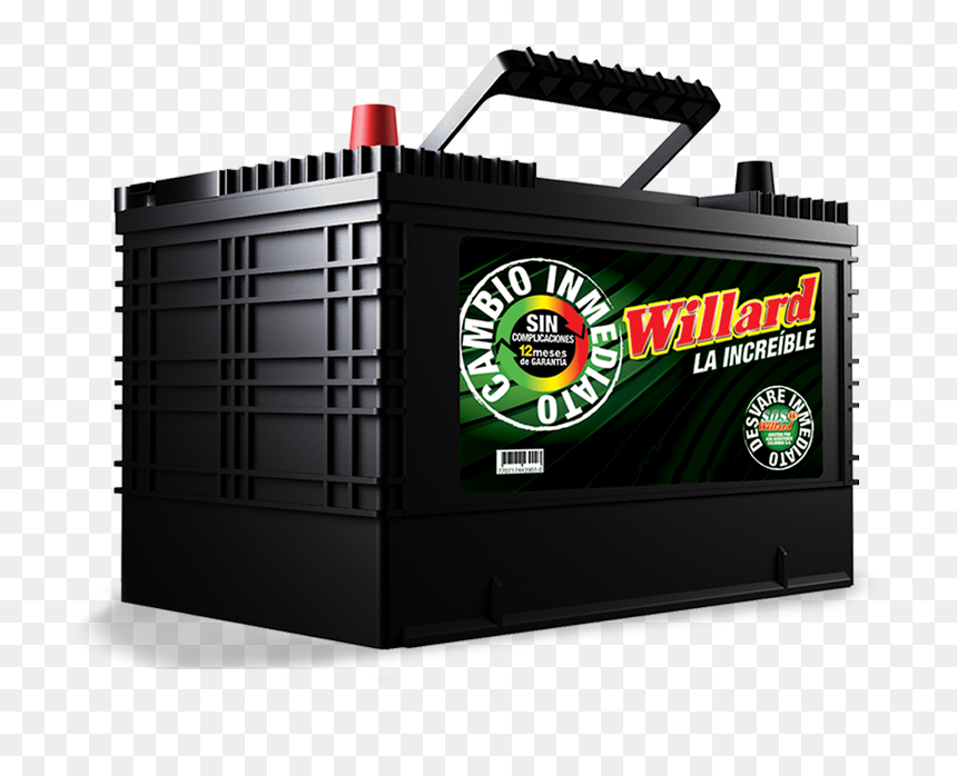 Baterias Willard, HD Png Download - bateria png