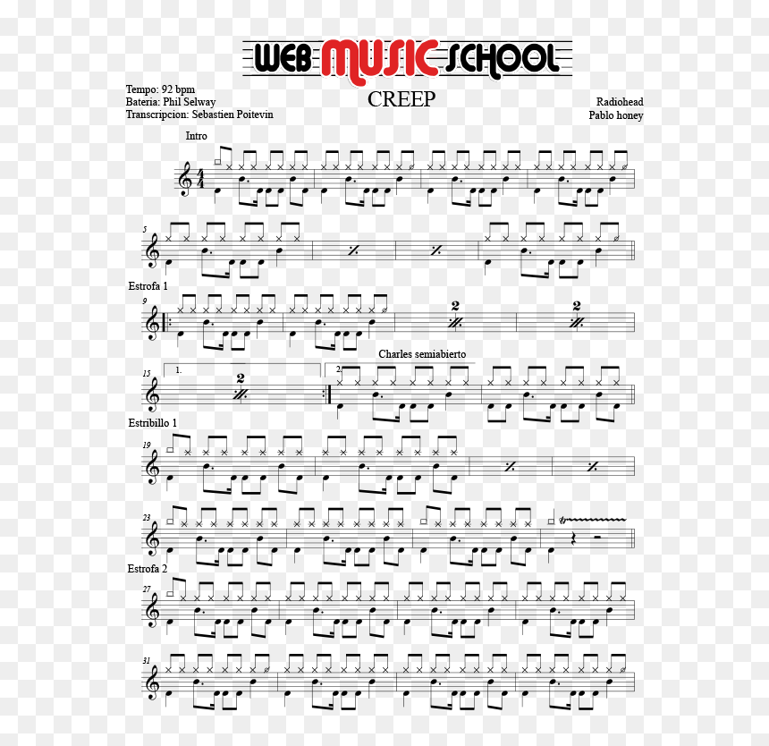 Music School, HD Png Download - bateria png
