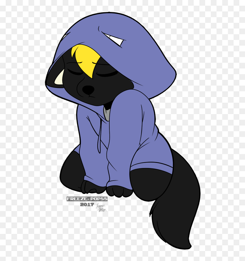 [ych Commission] Windy Muk Hoodie - Cartoon, HD Png Download - muk png