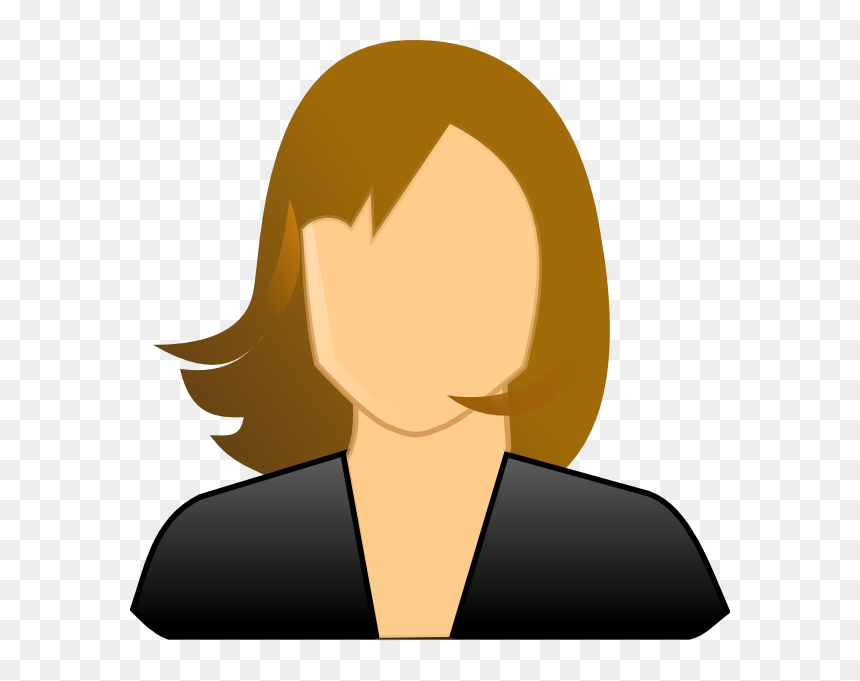 Transparent Female Clipart - Faceless Woman Clipart, HD Png Download - faceless png