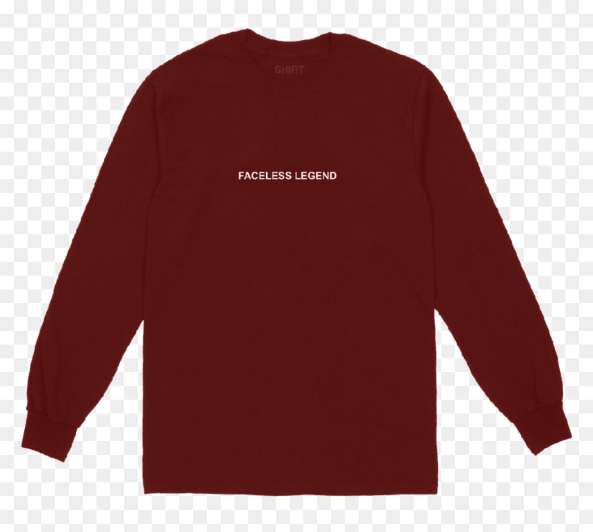 Los Angeles Apparel Long Sleeve Shirts, HD Png Download - faceless png