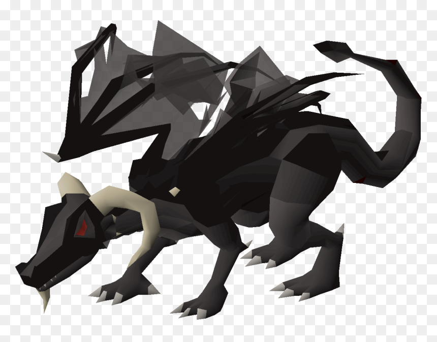 Runescape Dragon, HD Png Download - dragon tail png