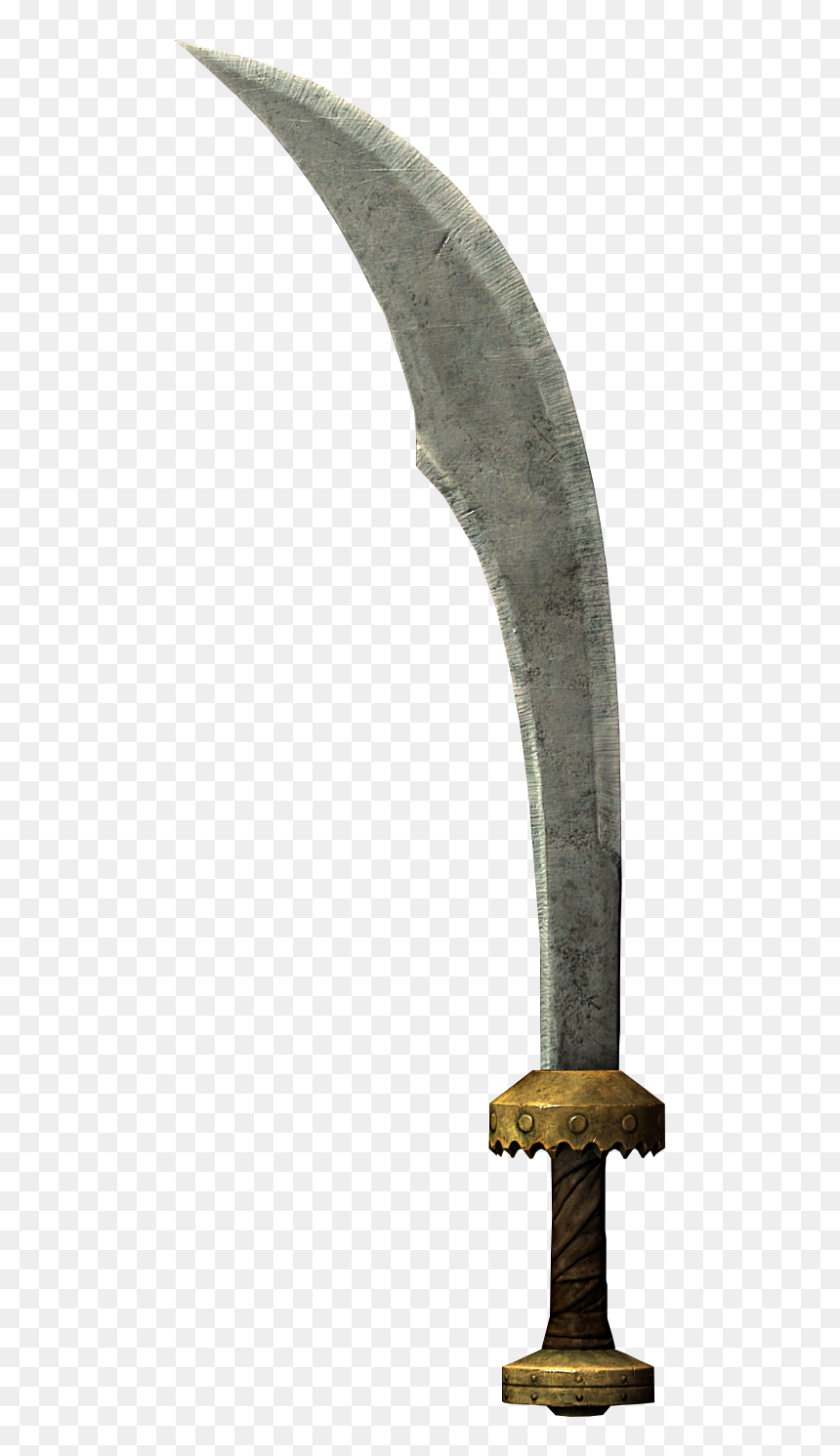 Skyrim Redguard Sword, HD Png Download - scimitar png