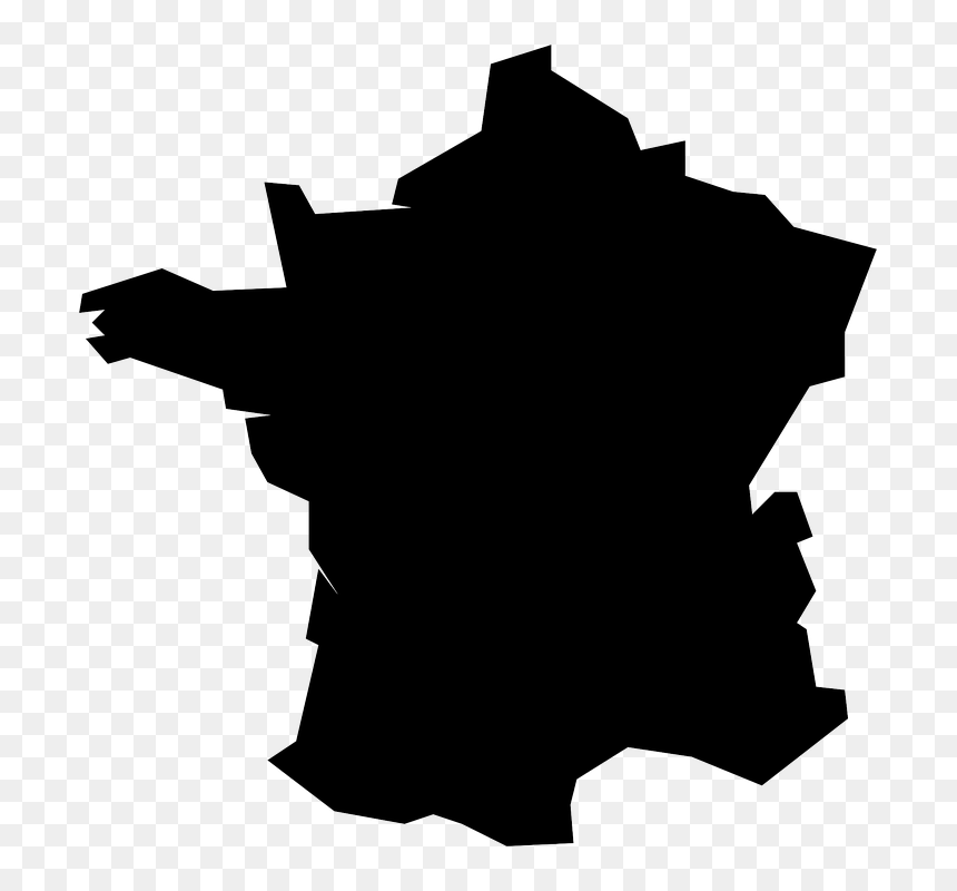 France, Map, World, Map Of The World, Earth, Vector - Grand Est Region France, HD Png Download - france map png