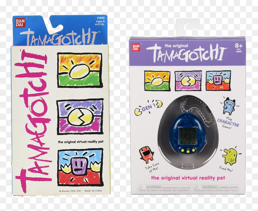 Tamagotchi Gen 2 Red, HD Png Download - tamagotchi png