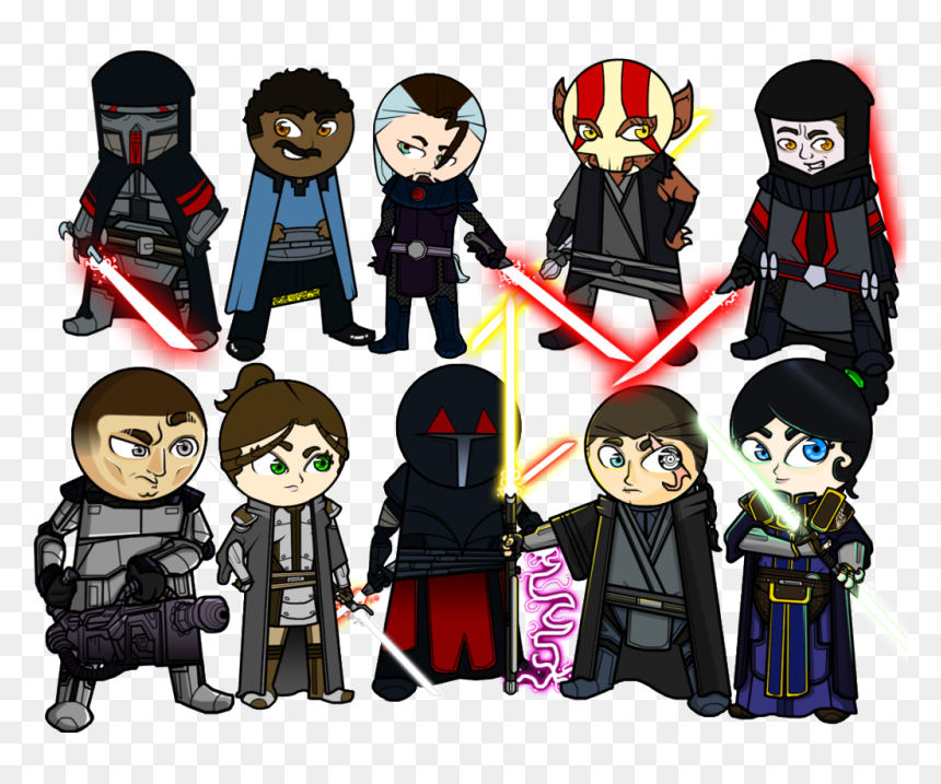 Star Wars The Old Republic Chibi, HD Png Download - star wars the old republic png