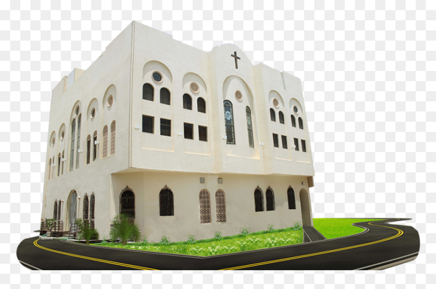 St Mary's Orthodox Church Bahrain, HD Png Download - crosshair .png