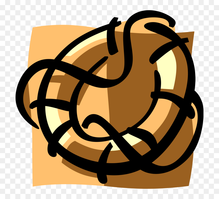 Vector Illustration Of Lifebuoy Ring Lifesaver Life, HD Png Download - lifesaver png