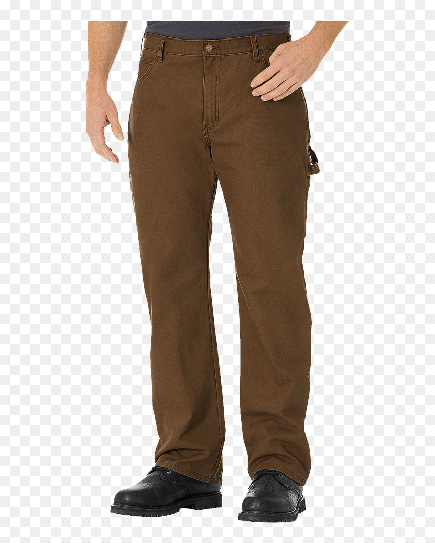 Dickies Men"s Relaxed Carpenter Duck Du250rtb - Dickies Black Jeans Relaxed Fit Carpenter, HD Png Download - carpenter png