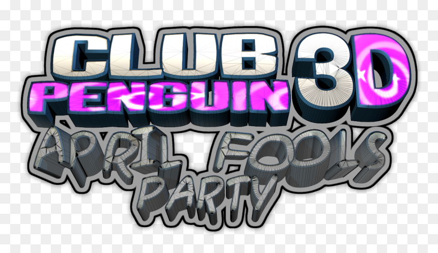 Club Penguin 3d Official Wiki - Graphic Design, HD Png Download - april fools png