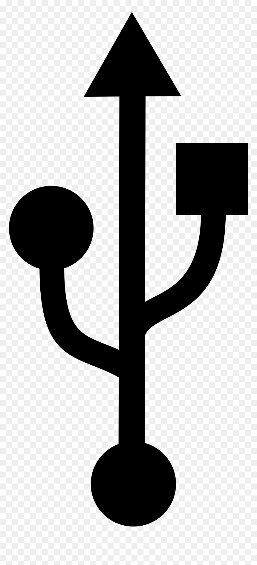 Usb Logo Transparent, HD Png Download - youtube sign png