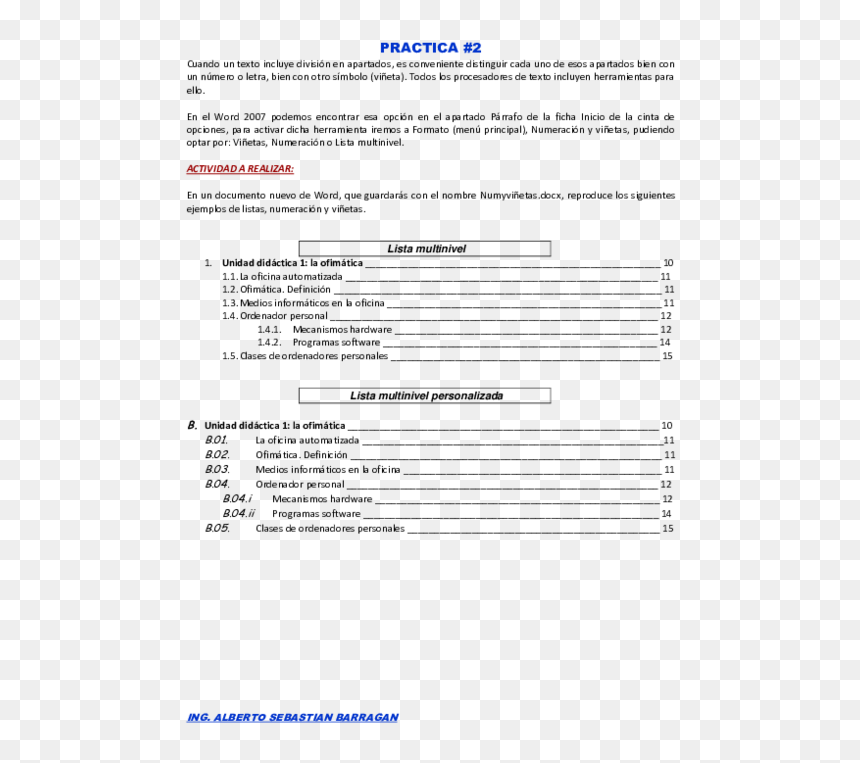 Practica De Word Viñetas, HD Png Download - viñeta png