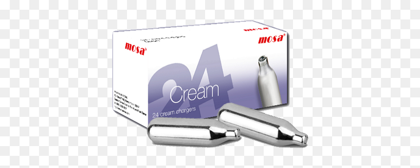 N2o Cream Chargers Isi 24-pack - Mosa Cream Chargers Png, Transparent Png - chargers png