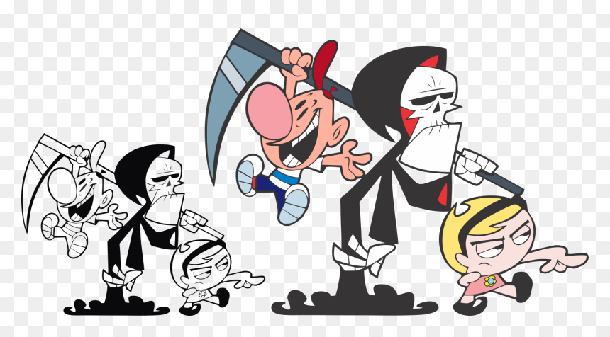 Billy E Mandy Vetor - Grim Adventures Of Billy And Mandy Png, Transparent Png - billy and mandy png