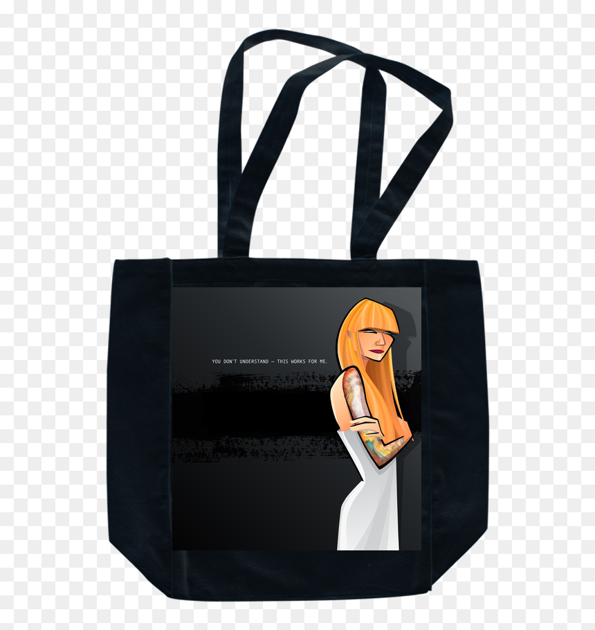 Tote Bag, HD Png Download - edgy png