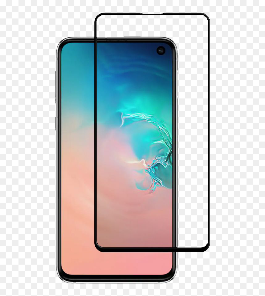 Mworks Mshield Samsung Galaxy S10e Tempered Glass Screen - Samsung S10 Screen Protector, HD Png Download - glass screen png
