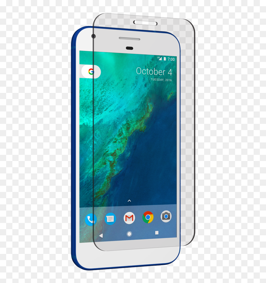 Google Pixel Xl Silver 32gb, HD Png Download - glass screen png