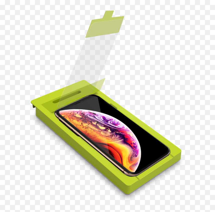 Puregear Hd Glass Screen Protector For Iphone Xs Max - Puregear, HD Png Download - glass screen png