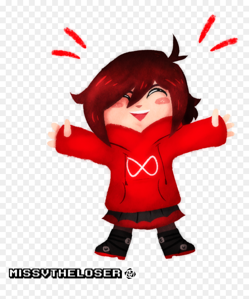 Cartoon, HD Png Download - ruby rose rwby png