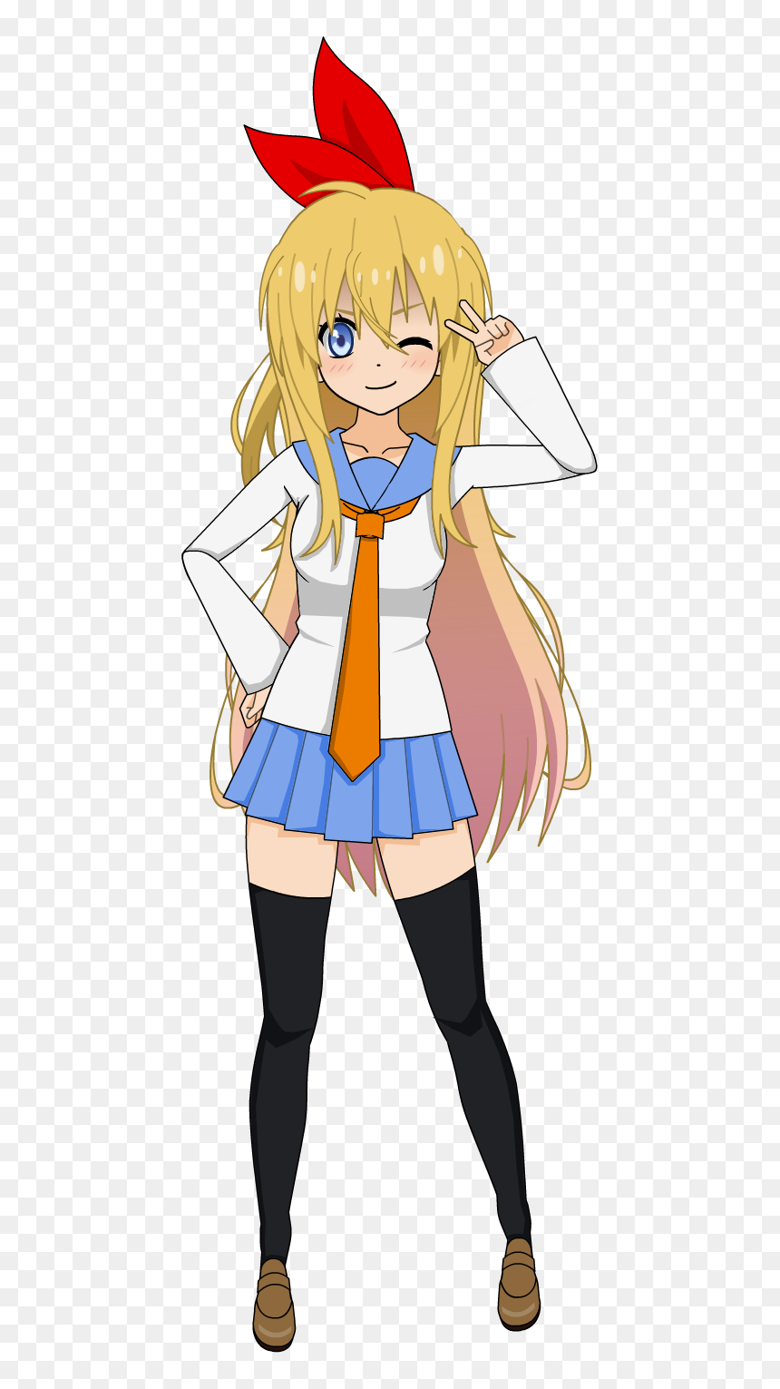 Cartoon, HD Png Download - chitoge png