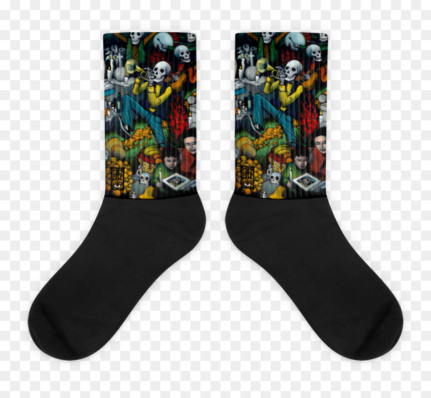 Joy Division Sock, HD Png Download - dia de muertos png