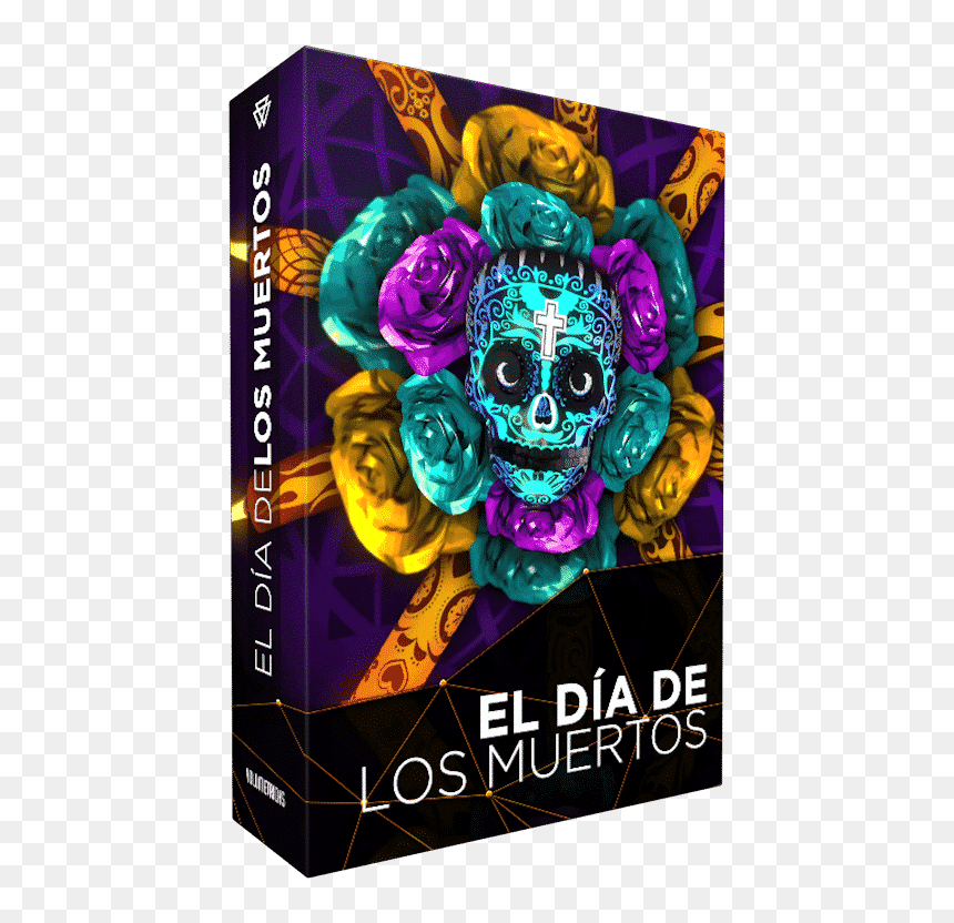 Eldiadelosmuertos0011 - Graphic Design, HD Png Download - dia de muertos png